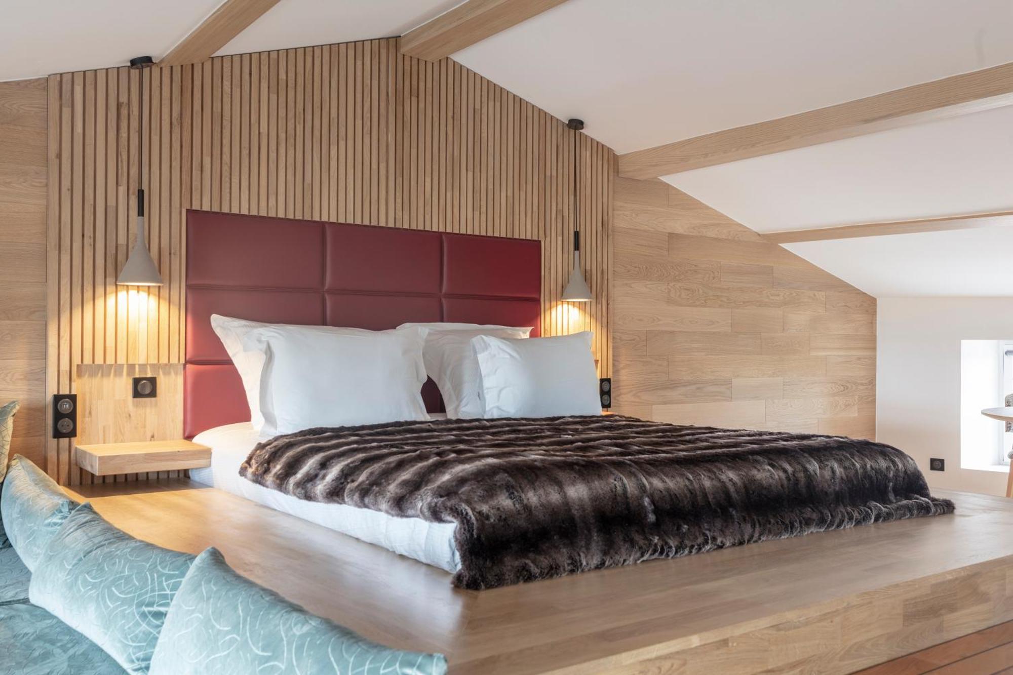 Hotel & Restaurant Origines Par Adrien Descouls - Teritoria Le Broc  Pokoj fotografie