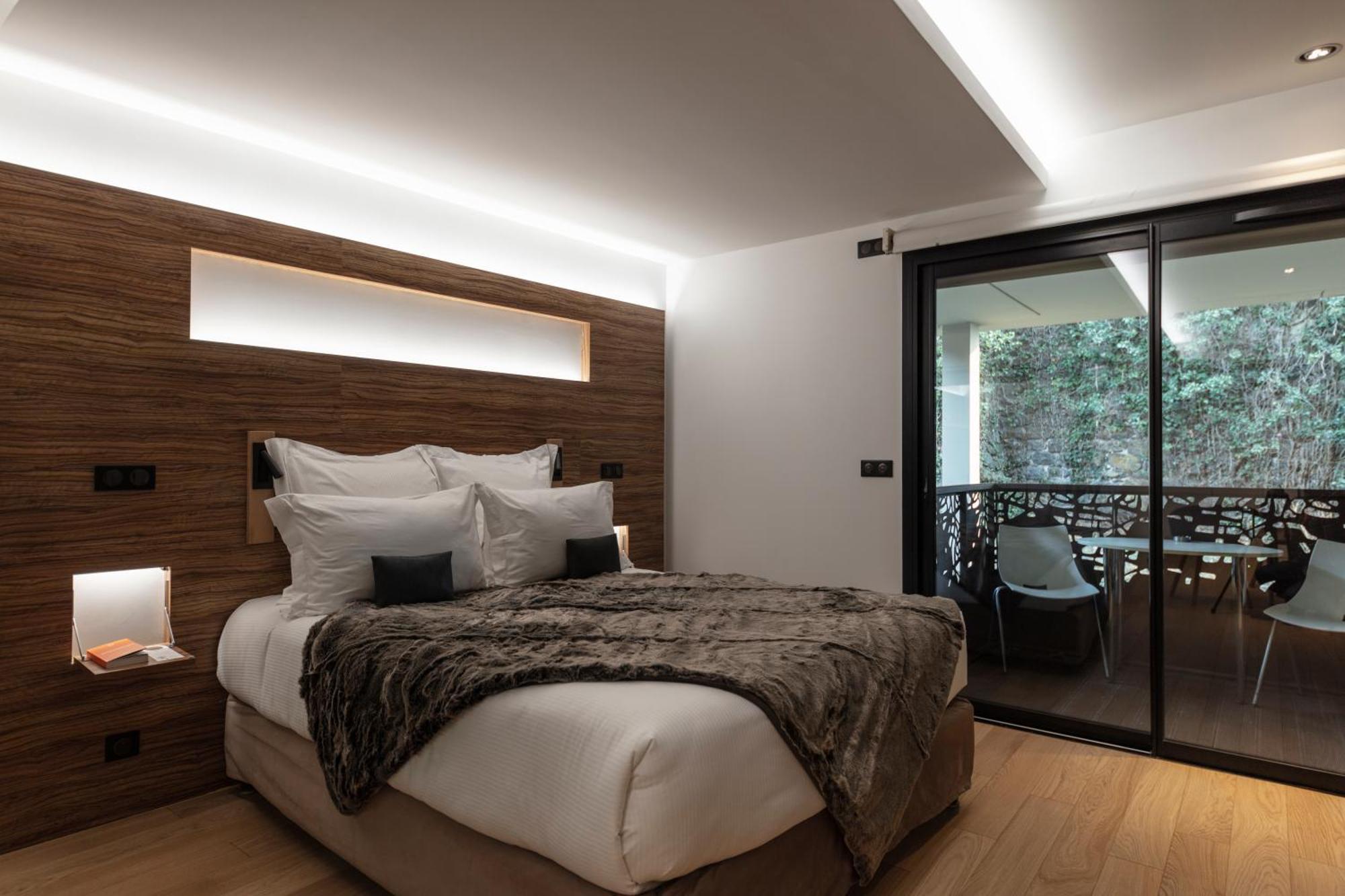 Hotel & Restaurant Origines Par Adrien Descouls - Teritoria Le Broc  Pokoj fotografie